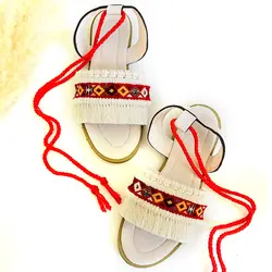 ست کیف و صندل مکرومه S3