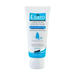 کرم دست آبرسان و تقویت کننده حاوی کوآنزیم Q10 الاروEllaro water booster hand cream With Q10