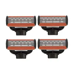تیغ یدک 4 عددی سیلور مدل ام5 مگنومSilver M5 Magnum Razor Blades Pack Of 4