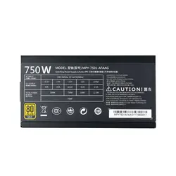 منبع تغذیه کامپیوتر کولر مستر مدل mwe 750 gold