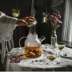 قوری پیرکس ۱۵۰۰میل درب چوبی