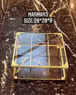باکس شیشه ای بگ مرمر