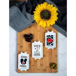 خرما خوری سرامیکی جفتی