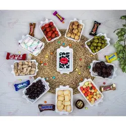 خرما خوری سرامیکی جفتی