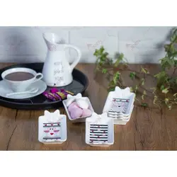 خرما خوری سرامیکی جفتی