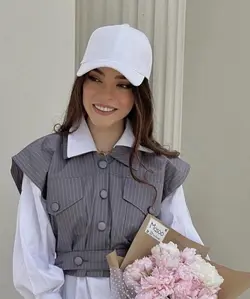 بیسبالی کتان ساده وارداتی