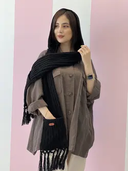 شال و کلاه سرهمی بافت