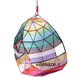 تاب ریلکسی طرح رنگین کمان