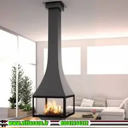 بخاری هیزمی کد 58