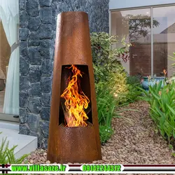 آتشدان فلزی کد04