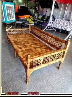 تخت سنتی ساده