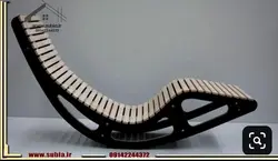 تخت کنار استخری چوبی راک