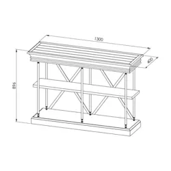 کنسول طبقاتی مدل w1100.s - سان هوم؛ فروشگاه اینترنتی مبلمان، میز، صندلی و اکسسوری مدرن