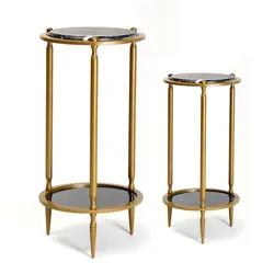 میز دو طبقه سرامیک و آینه مدل W8330 - سان هوم؛ فروشگاه اینترنتی مبلمان، میز، صندلی و اکسسوری مدرن