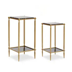 میز دو طبقه سرامیک و آینه مدل W8130 - سان هوم؛ فروشگاه اینترنتی مبلمان، میز، صندلی و اکسسوری مدرن