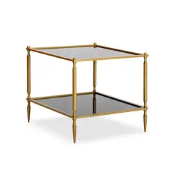 میز دوطبقه تمام آینه مدل W8445 - سان هوم؛ فروشگاه اینترنتی مبلمان، میز، صندلی و اکسسوری مدرن