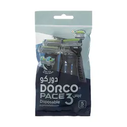 خودتراش دورکو مدل Pace 3 Disposable بسته 5 عددی - سوپریم کالا