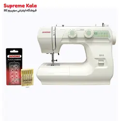 چرخ خیاطی ژانومه مدل 2212 - سوپریم کالا