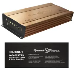 آمپیلی فایر گرند پاور مونو مدل Grand Power SQ-500.1 (اورجینال)