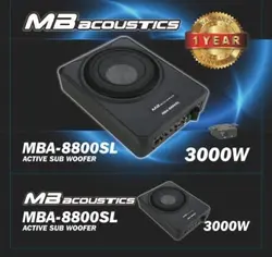 ساب باکس اکتیو زیر صندلی ام بی آکوستیک مدل MB acoustics MBA 8800 SL