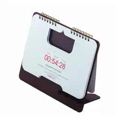 تقویم رومیزی چوبی بزرگ 1402 - کد 1409-N17
