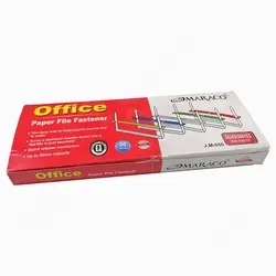 گیره پوشه پلاستیکی Maraco رنگی مدل JM-650