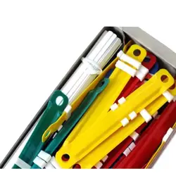 گیره پوشه پلاستیکی Maraco رنگی مدل JM-650