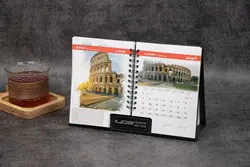 تقویم رومیزی گلاسه یادداشت دار 1403 - کد 1527
