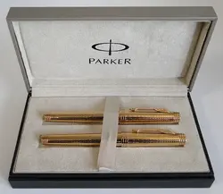 ست خودکار و خودنویس پارکر مدل پریمیر (دولوکس طلایی) - PARKER PREMIER (gold)