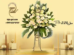 گل برای تسلیت | سفارش آنلاین تاج گل تسلیت(ارسال رایگان)