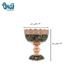 آجیل خوری مس و تشعیر 13 سانتی