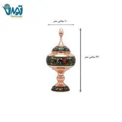 شکلات خوری پایه دار تشعیر 22 سانتی