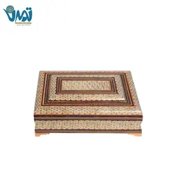 پک آجیل نفیس با جعبه خاتم