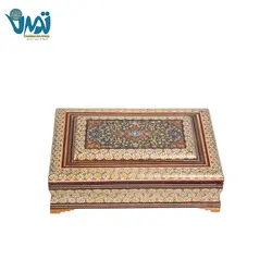 پک آجیل نفیس با جعبه خاتم