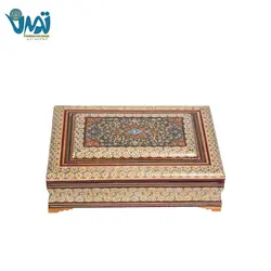 پک آجیل نفیس به همراه جعبه خاتم