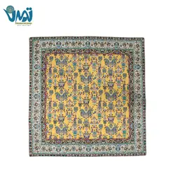 پک هدیه سازمانی صنایع دستی ترمه ابریشم و آجیل خوری مس و تشعیر