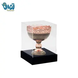 پک هدیه آجیل خوری مس و خاتم