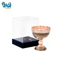 پک هدیه آجیل خوری مس و خاتم
