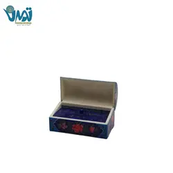 جعبه جواهر استخوان و نقاشی گل مرغ