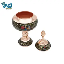 شکلات خوری پایه دار مس و تشعیر 50 سانتی