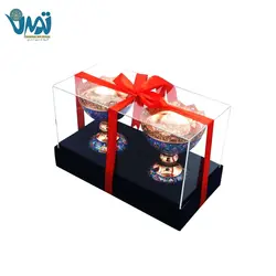 پک آجیل خوری مس و پرداز و باکس پلکسی