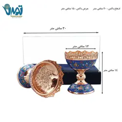 پک آجیل خوری مس و پرداز و باکس پلکسی
