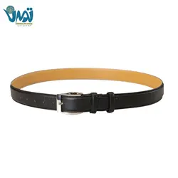 کمربند چرم طبیعی مشکی