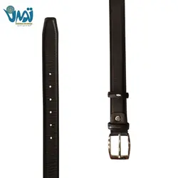 کمربند چرم طبیعی مشکی