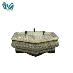 شکلات خوری 3 تایی تمام خاتم اعلا 25 سانتی