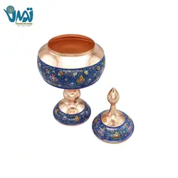 شکلات خوری پایه دار مس و پرداز 40 سانتی