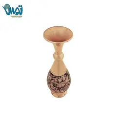 گلدان مس و الماس تراش 30 سانتی