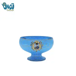 میوه خوری طرح شاه عباسی آبی فیروزه ای
