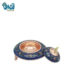 خاویار خوری مس و پرداز 10 سانتی