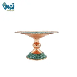 شیرینی خوری لب دالبری مس و فیروزه 20 سانتی